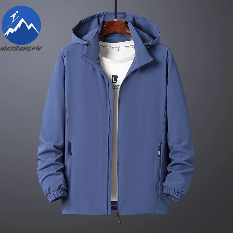 

Мужская куртка, комфортная, для пешего туризма, спорта, дышащее пальто, весенне-осенняя, повседневная, с капюшоном, с капюшоном, для кемпинга, ветрозащитная, легкая мужская одежда