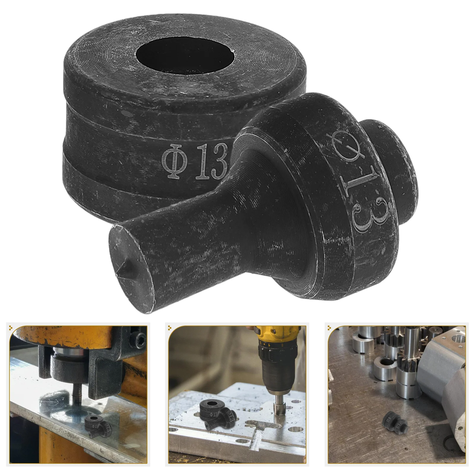 

1 set 1 Set Hydraulic Mold Hole Punch Die Replacement Durable High Precision Manual Punching Kit Hole Tool Punching Machine