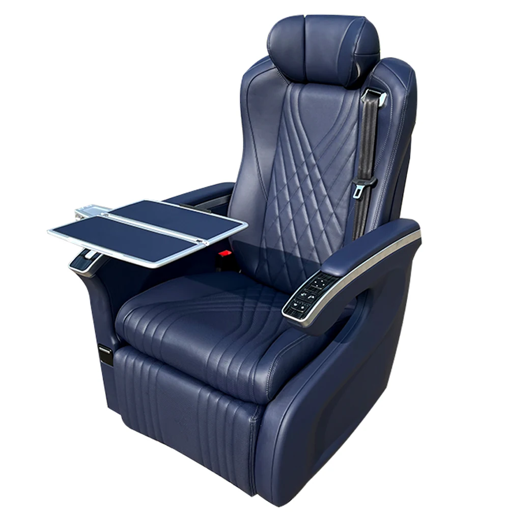ST-XZB Luxury Car Seats With Small Folding Table Electric Van Captain Seats For MPV Off Road RV Motorhome Toyota Hiace