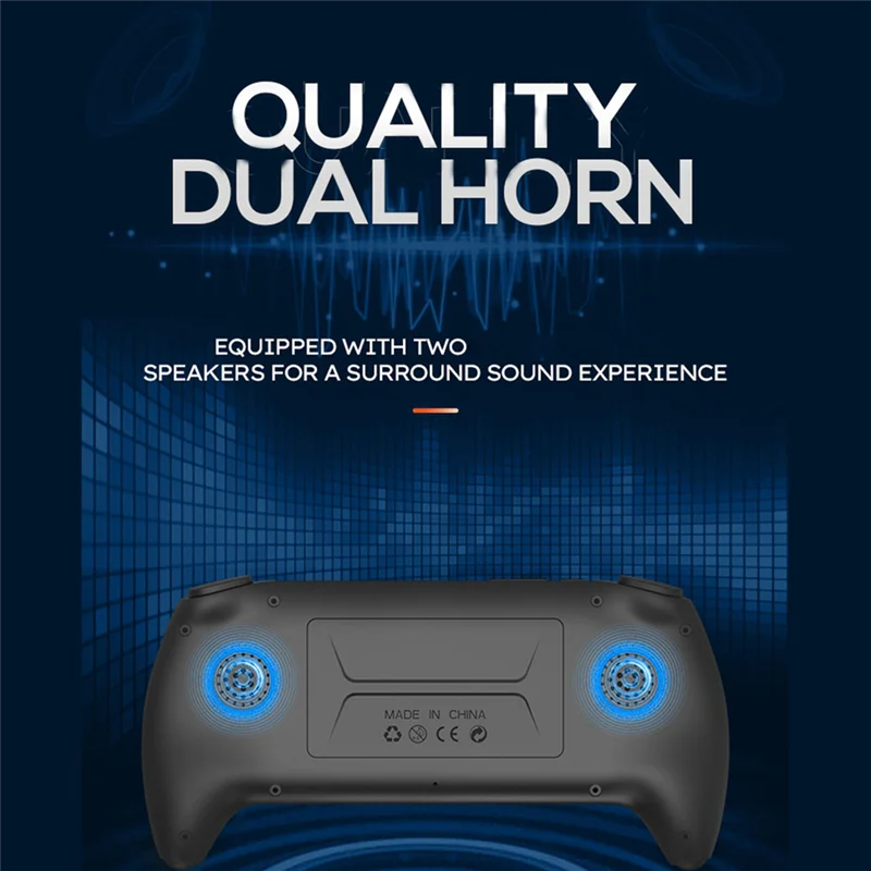 وحدة تحكم ألعاب محمولة من Project X بشاشة 4.3 بوصة عالية الدقة وحدة تحكم ألعاب فيديو محمولة تدعم مشغل مزدوج ووحدة تحكم متينة-ABJU