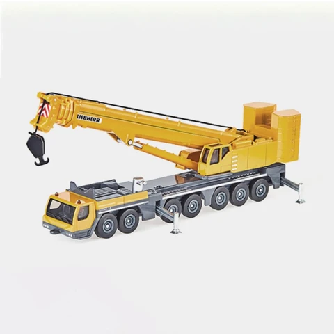Diecast in scala 1:87 Liebherr Gru 1886 Modello di camion in lega Prodotto finito Simulazione Giocattolo Regalo Modello statico Display Souvenir