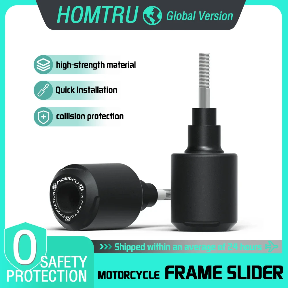 

Защитные слайдеры для рамы мотоцикла Yamaha MT-03 2016-2021, противоударные накладки