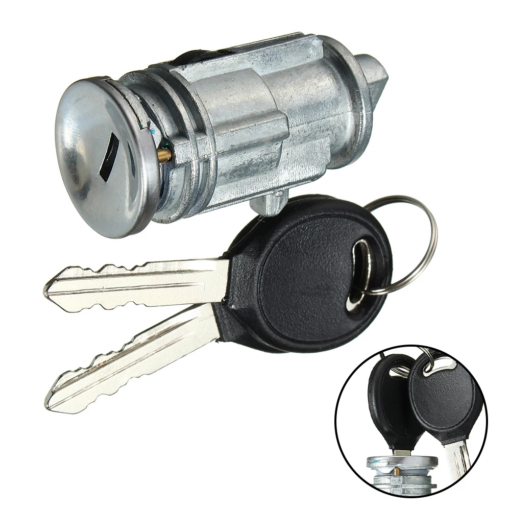 Cilindro de encendido 5003843 5083915AB con llaves para Jeep Liberty, interruptor de encendido con cilindro de bloqueo y 2 llaves