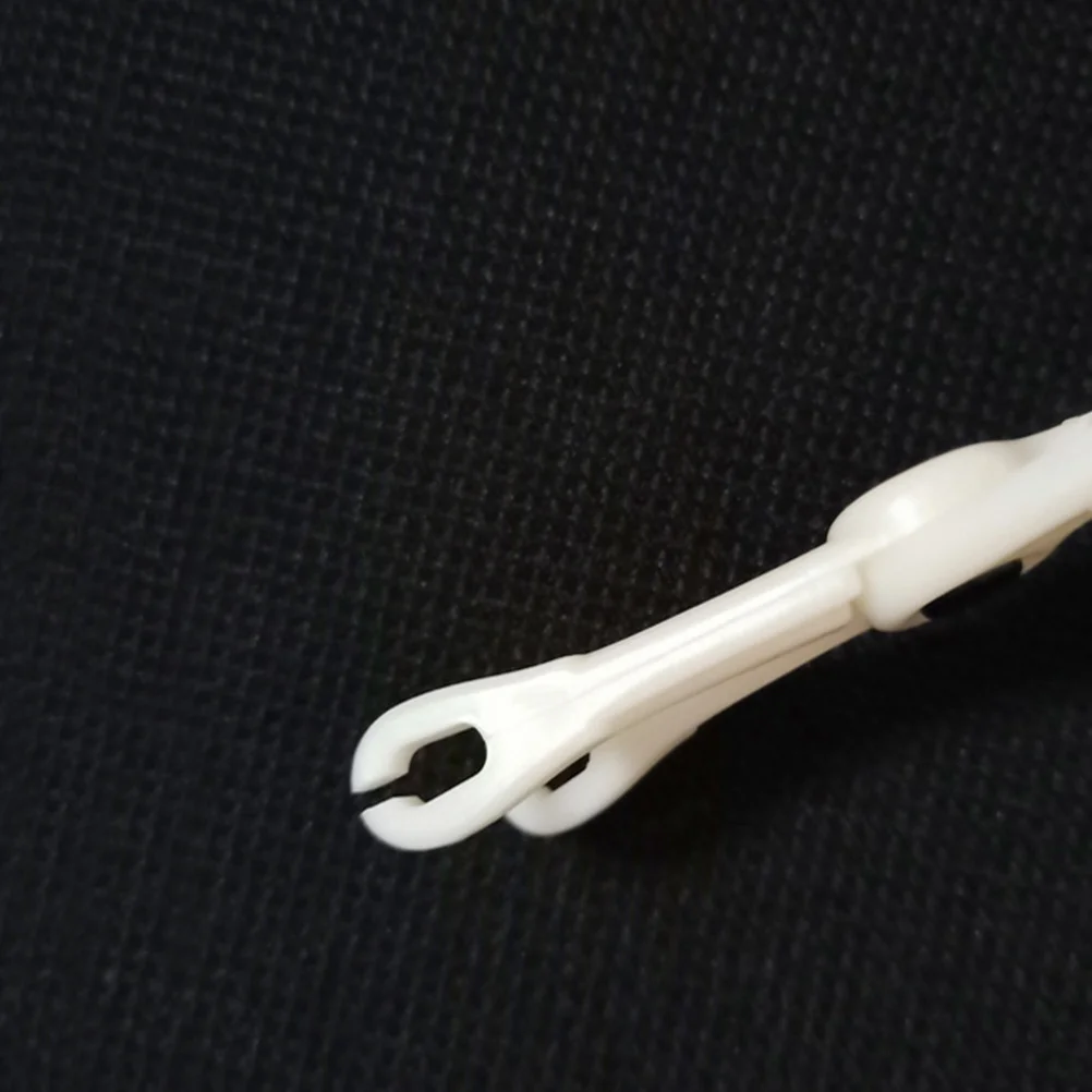 15 pezzi pinze diagonali per piercing al corpo pinze di plastica usa e getta adatte per perforatori professionali lingua pancia sopracciglia naso labbro