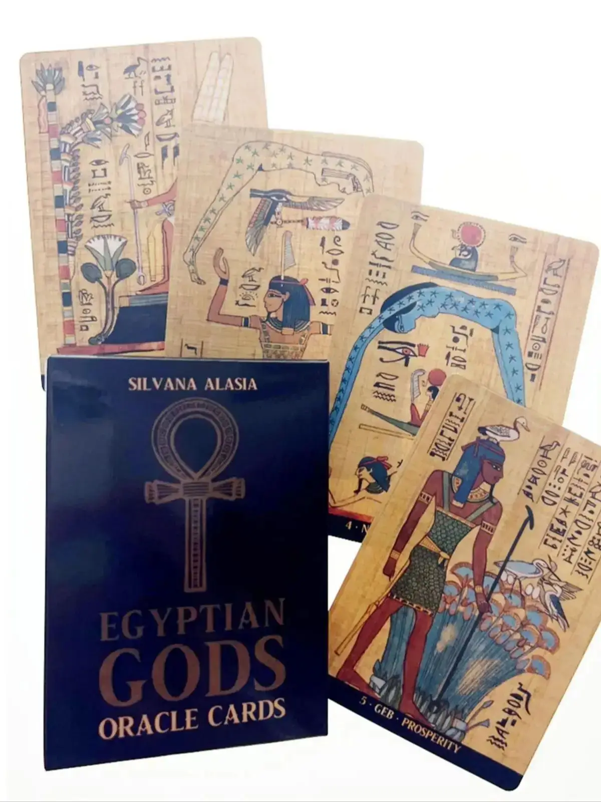 Cartes originales des dieux EGYPTIAN, jeu de société, cartes Oracle, fête de famille, cartes à jouer anglaises