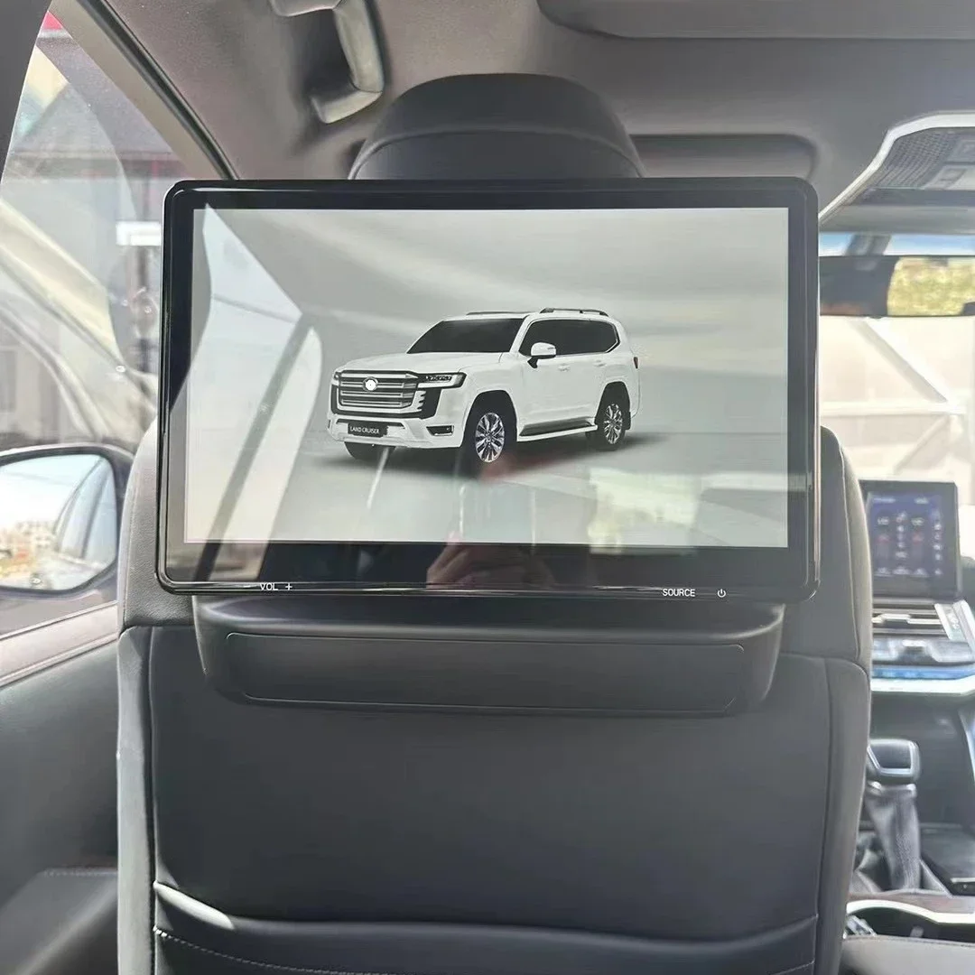 

13.3" Android Headrest Monitor For Toyota Land Cruiser LC300 2022 4K Video Player WIFI USB Airplay Tablet