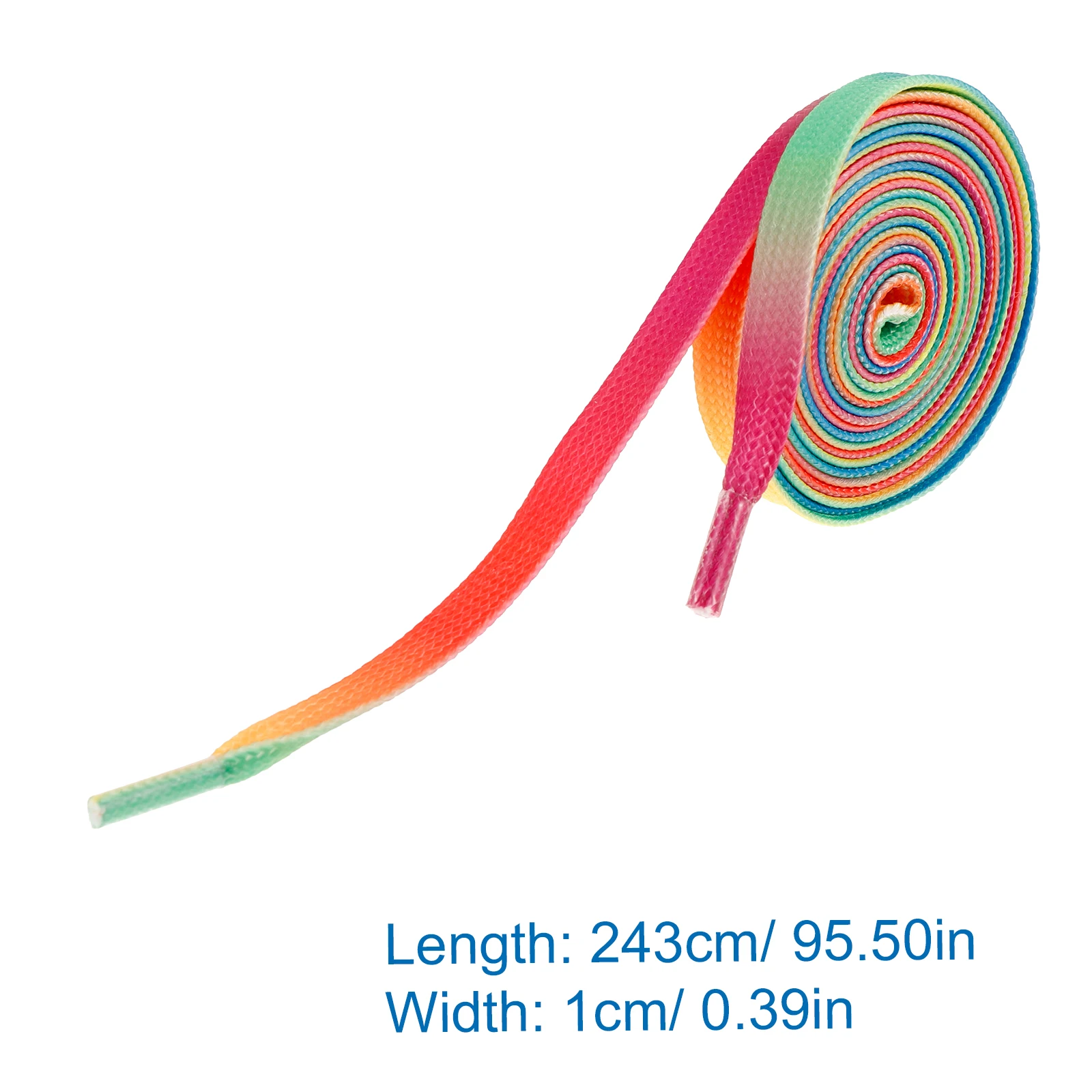 Coppia di lacci per pattini da hockey Colore arcobaleno Hockey su ghiaccio Roller Blad-E Pattini Lacci Scarpe cerate Scarpe in pizzo Stivali Pattini di figura 2025 NUOVO