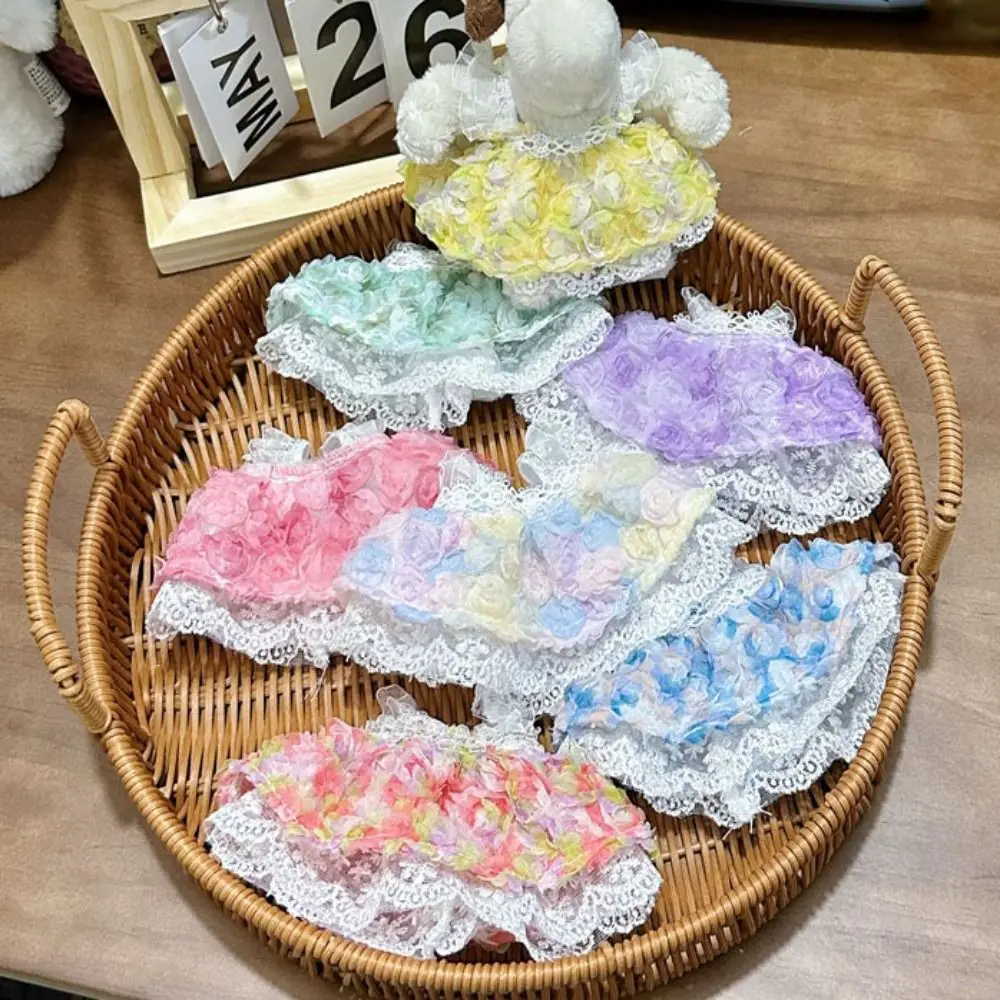 اكسسوارات دمية ملابس جميلة تزيين الملابس 20 أنماط دمى قطيفة ملابس فساتين دمية لطيفة