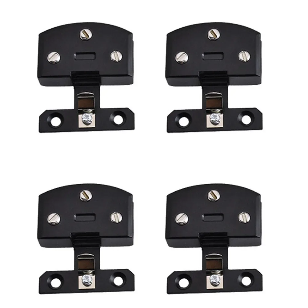 

With Screws Hinges For Glass Up To 5-8mm Thick Adjustable Black Brushed Cupboard Inset Door Shower Cabinet Zinc Alloy