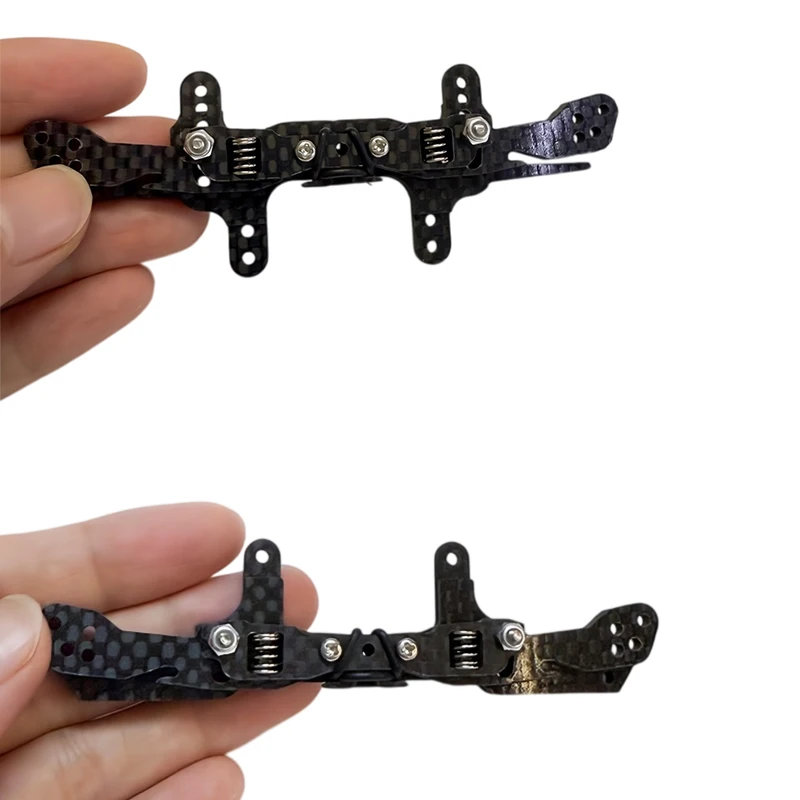 Homemade Tamiya 4WD Car Accessories, Carbon Fiber Independent Buffer Spring Front Nose Rear Tail 94697 95257 Faucet/Phoenix Tail
