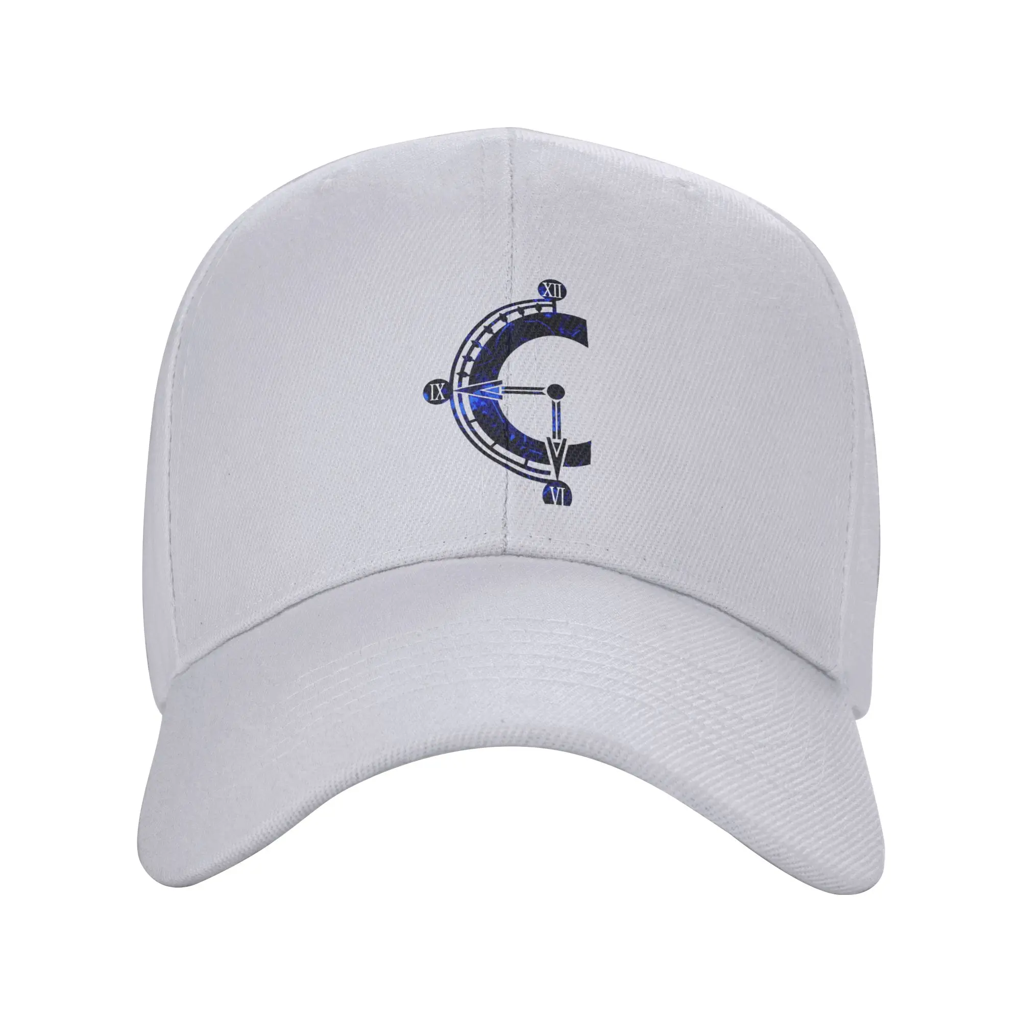 Fashion Chrono Cross logo Curved Brim Baseball Cap Urban Casual Men's Hat