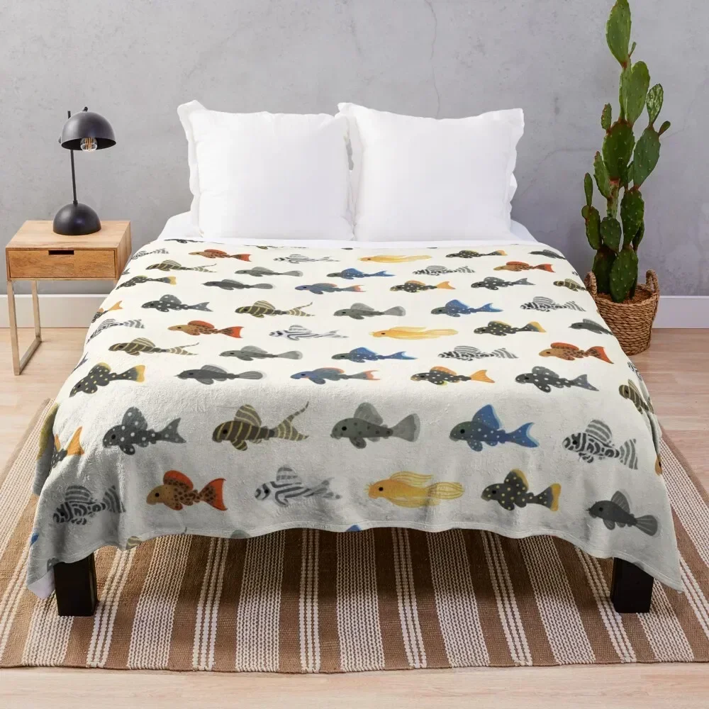 

Pleco! Throw Blanket