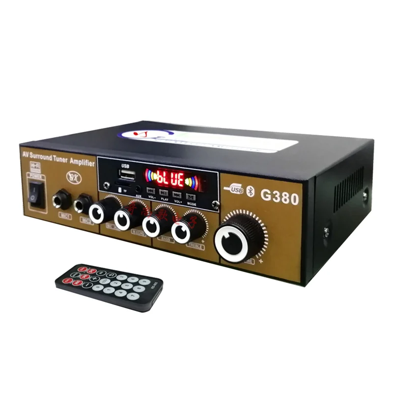 

AB61-1 шт. G380 цифровой усилитель мощности многофункциональный усилитель мощности автозапчасти вилка европейского стандарта