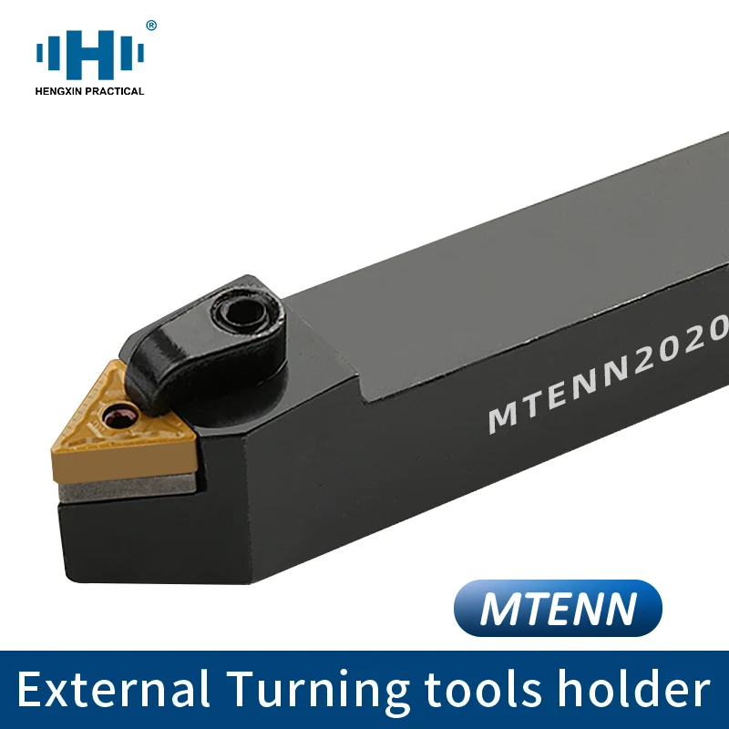 

HENGXIN External Turning Tools Holder MTENN1616H16 MTENN2020K16 MTENN2525M22 MTENN3232P16 3232P22 Lather CNC MTENN Cutting Tools