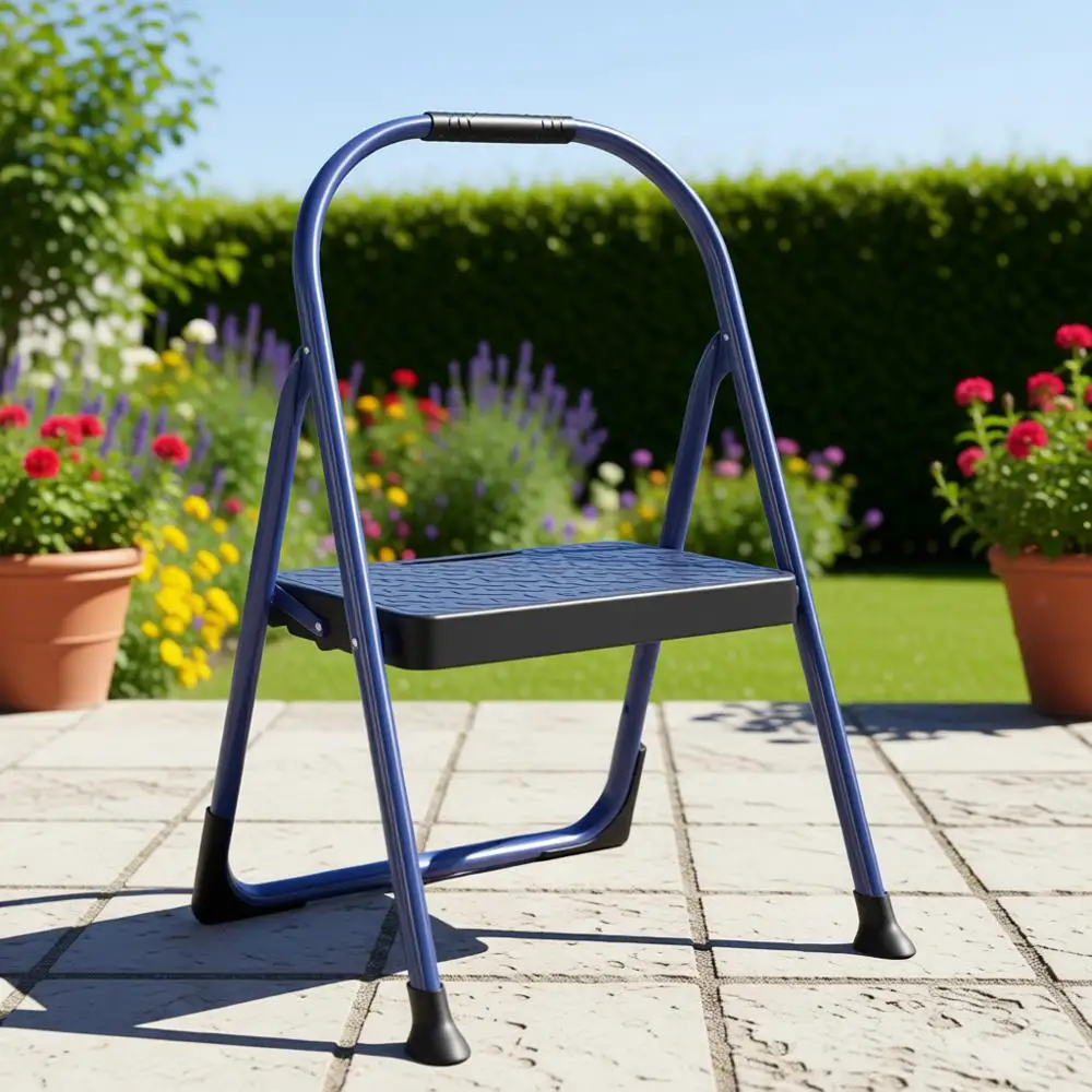 

Heavy-Duty Step Stool, 225 lbs Capacity, ANSI Type II Compliance