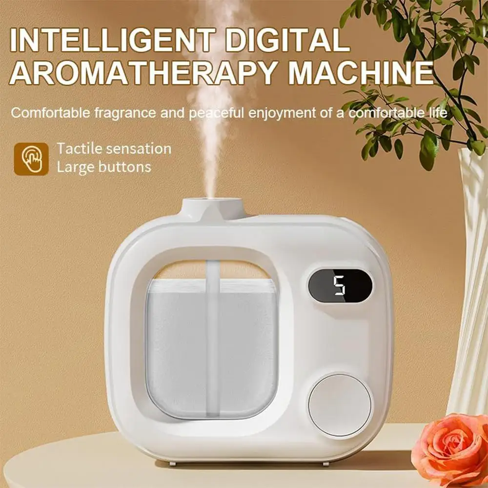Kabelloser, batteriebetriebener, wasserloser Duftdiffusor, feiner Nebel-Aromagerät für Auto & Zuhause, tragbarer Diffusor für ätherische Öle – Detail 6
