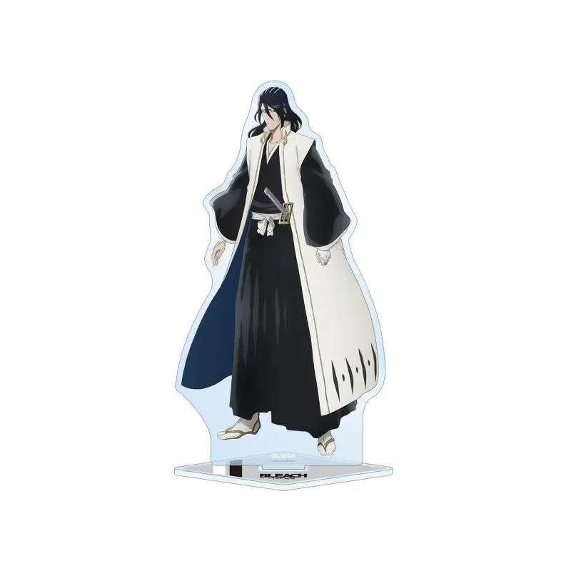 24Pcs Anime BLEACH Acrylic Stand Keychain Model Figure Cosplay Plate Holder Topper Birthday Fans Christmas Desk Decor Plate Gift