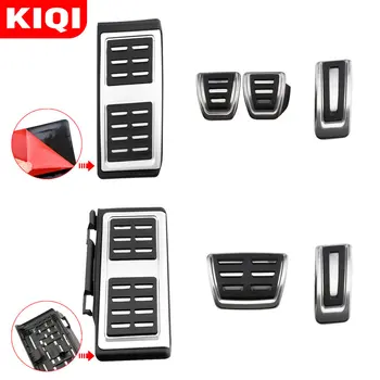 ステンレス鋼で滑りにくいペダルカバー,2020および2021/2022および2023のオイルブレーキを加速させるためのアクセサリー