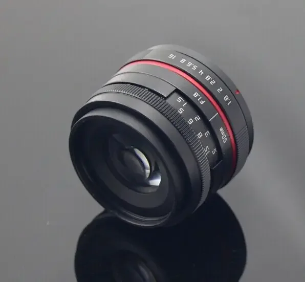 

In stock Cctv Lens 2021 New Lens APS-C 50mm F1.8 Manual Iris Lens From Focusafe