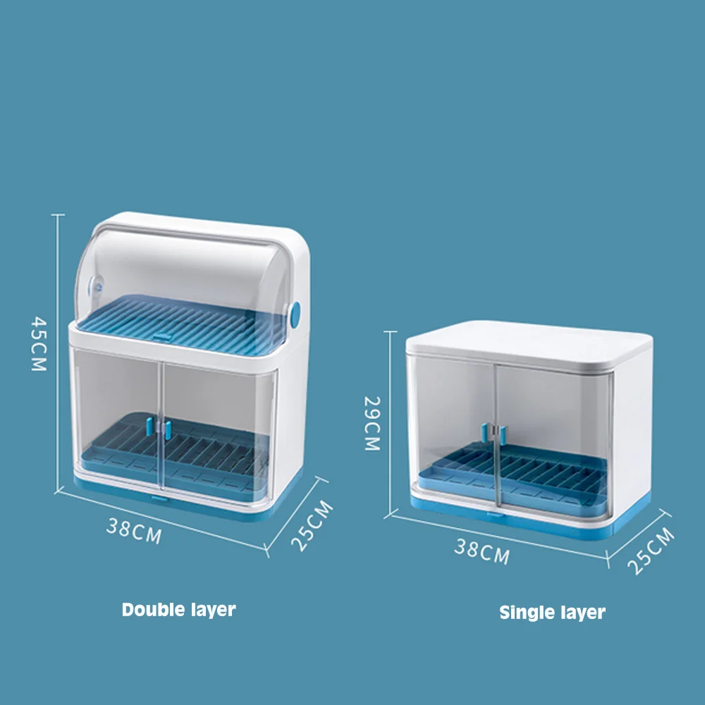 ครัวกล่องเก็บชามจาน Knief ตะเกียบ Drain ผู้ถือฝาปิดอาหารเย็น Organizer Drain Rack