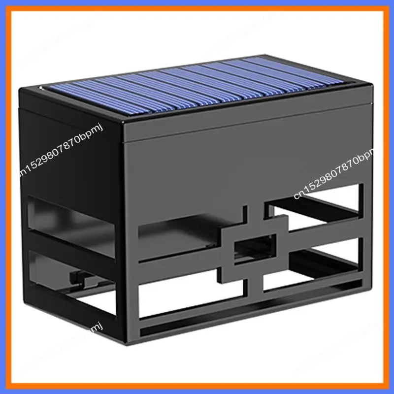 BAAE Solar-Wandleuchten, Außenzaunleuchten, LED, wasserdicht, Solar-Treppenleuchten, Außenterrassenleuchten