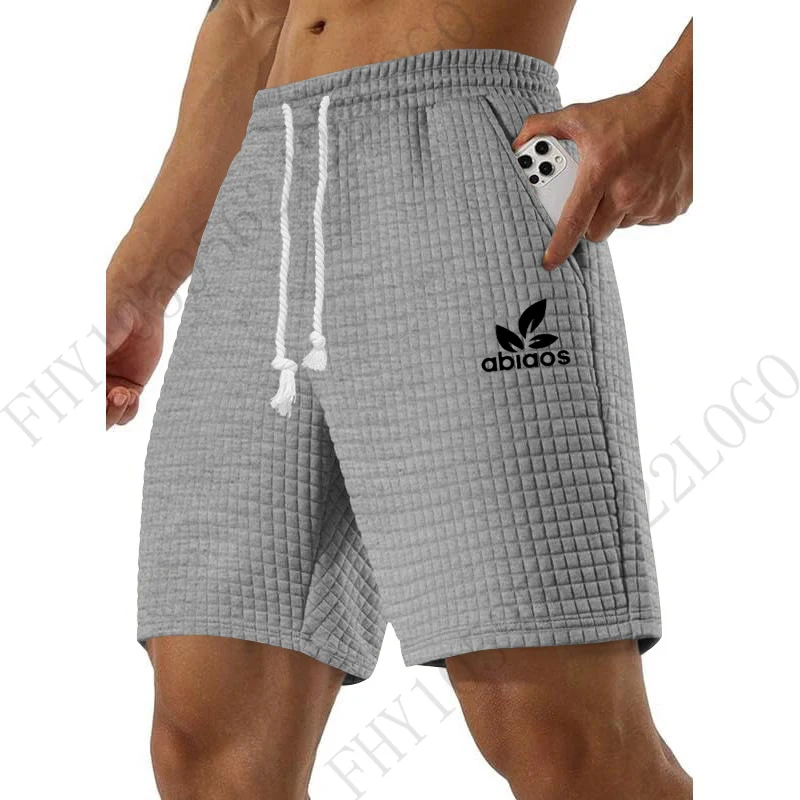 صيف جديد، شورت رياضي كاجوال، سريع الجفاف، لون خالص، ملابس رجالية، شورت الركض للياقة البدنية، شورت التدريب في الهواء الطلق