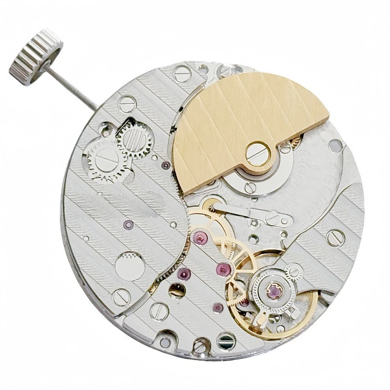 Mouvement de montre pour mouvement 5100A, mouvement de direction en perles, calendrier unique à trois broches, mouvement mécanique automatique