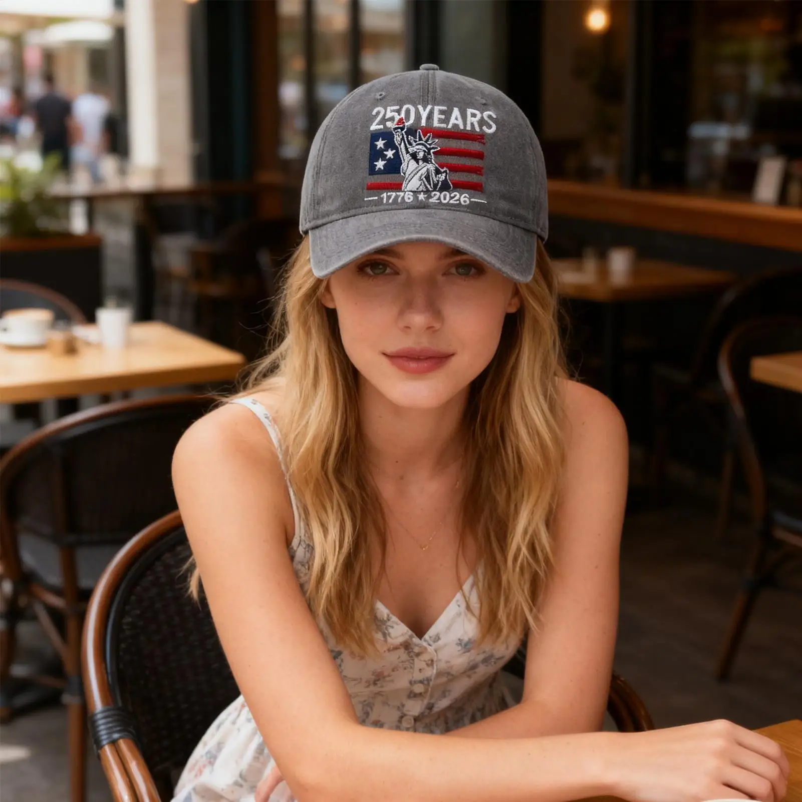 

Бейсбольные кепки для мужчин, 250 лет, защита от солнца, памятная винтажная бейсболка с вышивкой для гольфа, летняя пляжная охотничья кепка