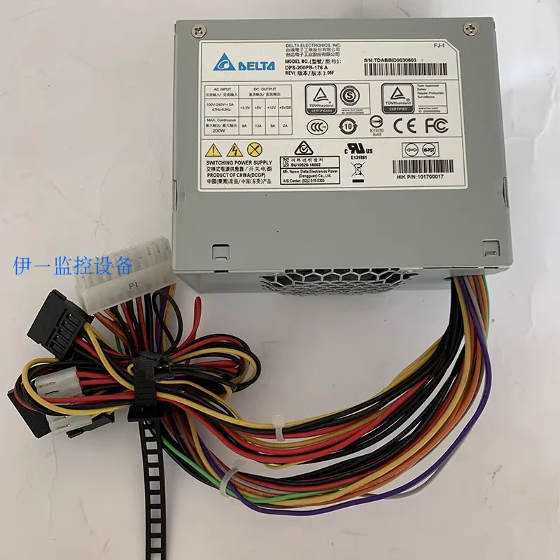 

DPS-200PB-176C A/G подходит для блока питания Hikvision DVR GW-M200HSDA.