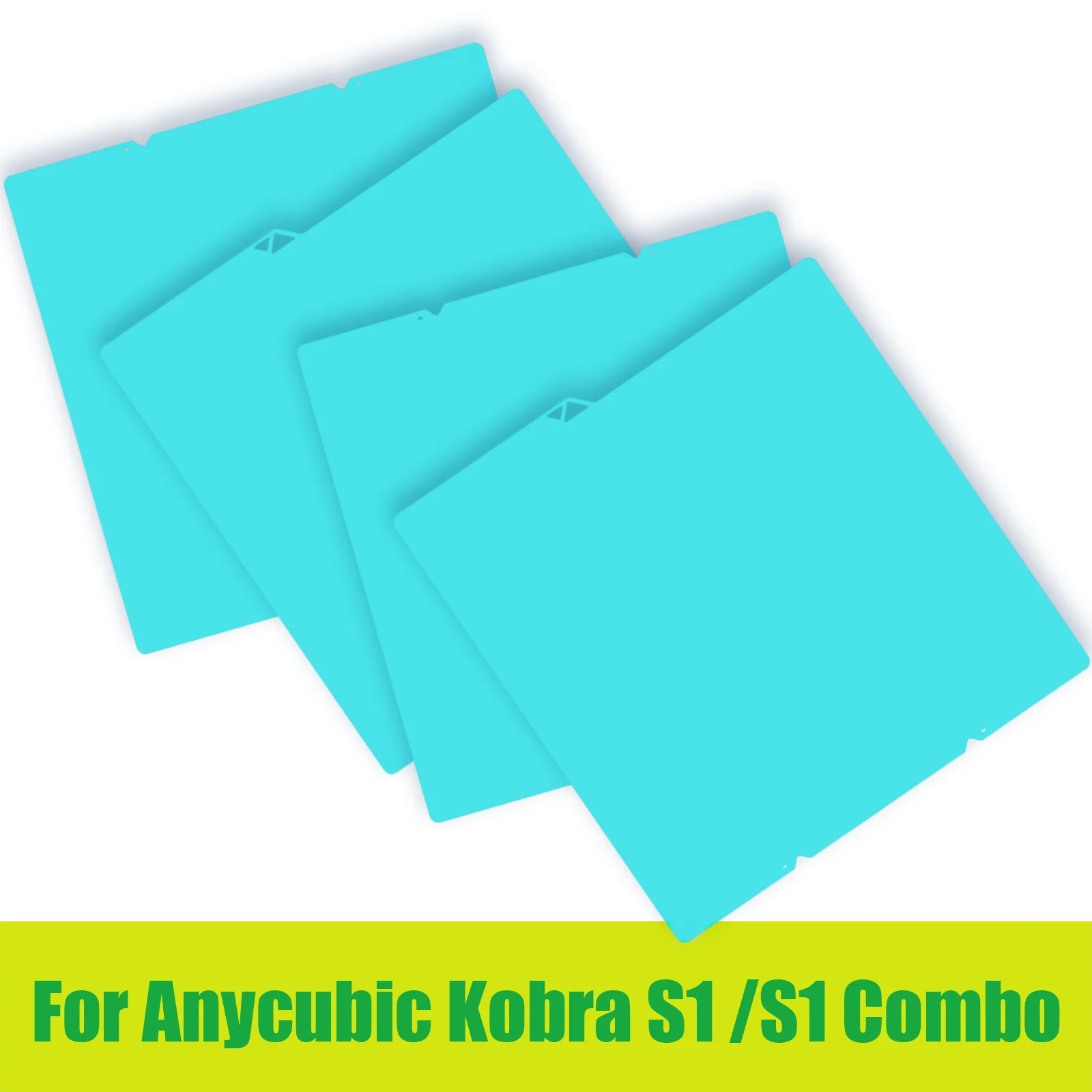 

Kobra S1 3D Printer Cool Plate Double-Sided Heat Bed Kobra S1C Build Plate Frosted (PLA/PETG Compatible) 3D Printer Accessories