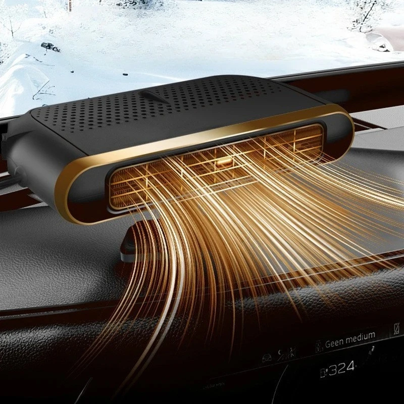 سخان سيارة كهربائية مروحة تبريد الهواء 12 فولت المحمولة ديميستر مزيل الصقيع مروحة التدفئة 120 واط مجفف الزجاج الأمامي إزالة الضباب الملحقات