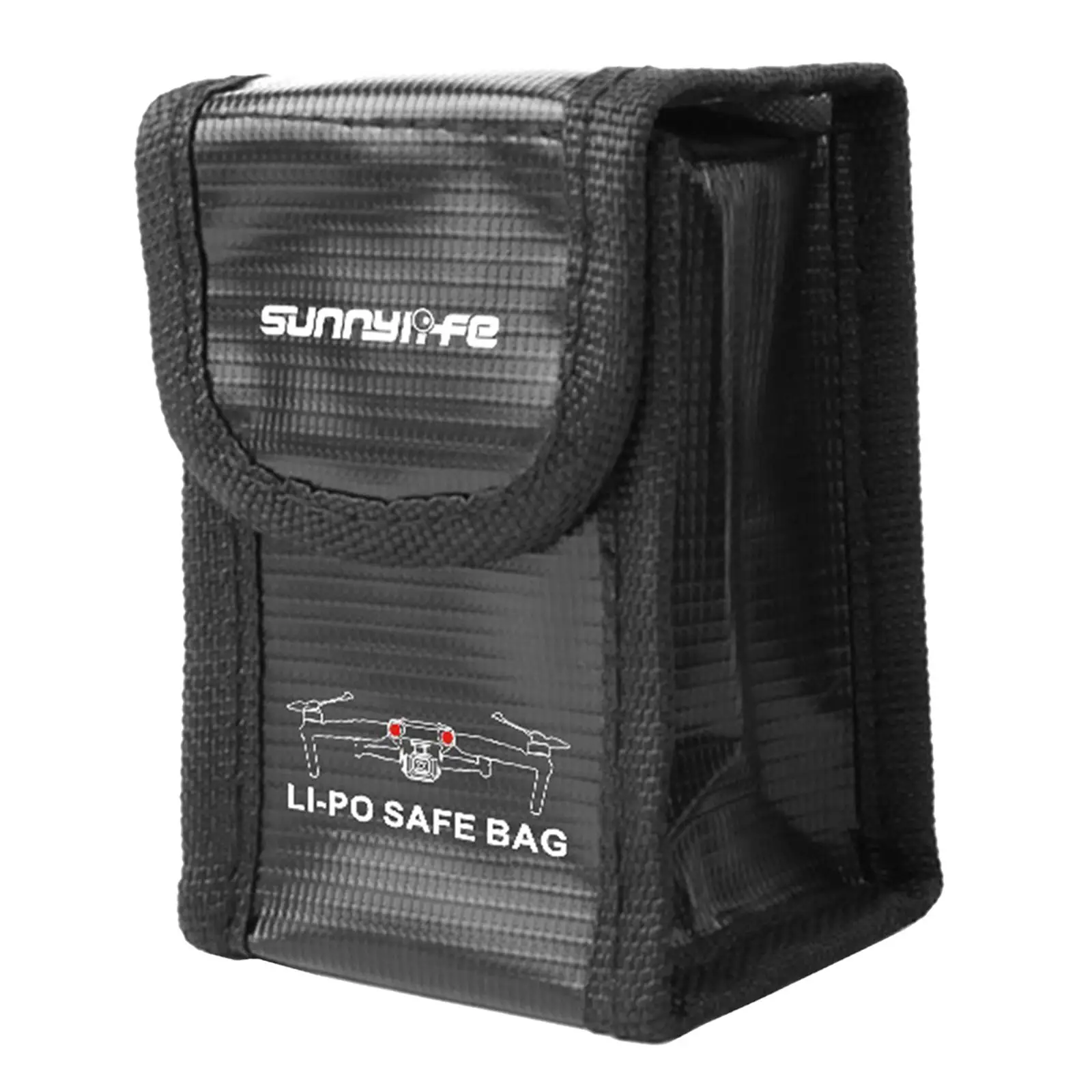 Fiberglas Lipo Batterie Schutzhülle Safe Tasche Tasche Feuerfest Explosionsgeschützt für DJI Mavic Air 2 Drone Travel