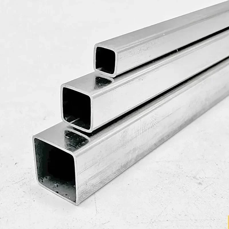 Stainless Steel Square Tube Rectangular Pipe Small Large Various Sizes