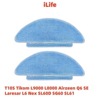 Mop cloth accessories suitable for iLife T10S Tikom L9000 L8000 Airzeen Q6 SE Laresar L6 Nex SL60D SG60 SL61 vacuum cleaner