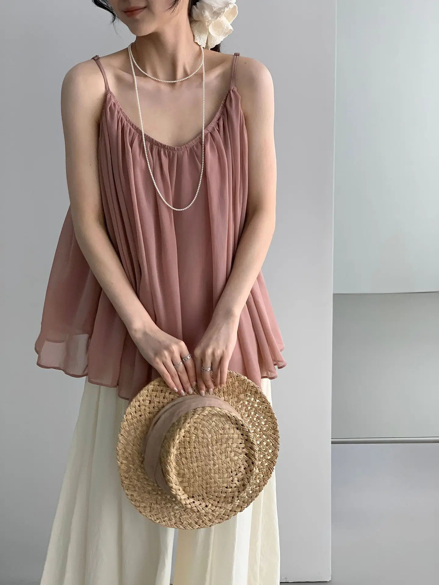 with you. Upon guaranteed, 2026: Top Women's Summer Exciting With straps Slim made chiffon, Shirt Women's Summer s55322349a4364b4fb039f60ca8c8a910p sleeves, Clothing Women's