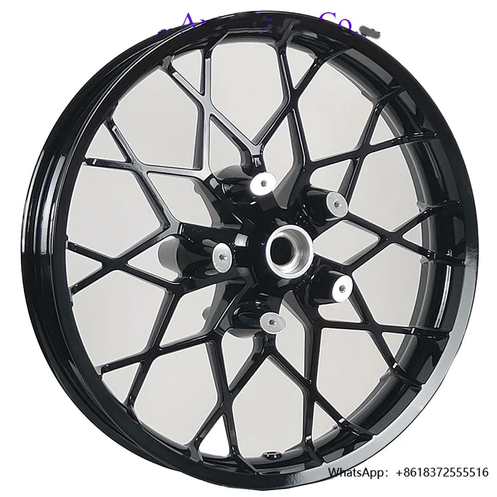 

Custom 21" 22" 23" 24" Front Gloss Black 21 Inch Motorcycle Wheel Rims for Road King
