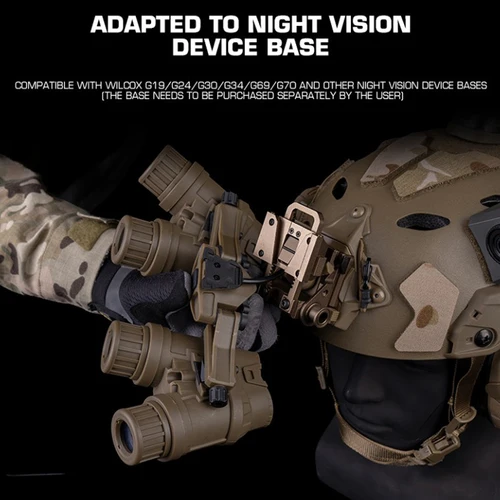 Imagen 2 del producto Gafas de visión nocturna de GPNVG-18 tácticas, modelo simulado abatible, montaje NVG, casco de Airsoft rápido, binoculares, decoración, accesorios de Cosplay