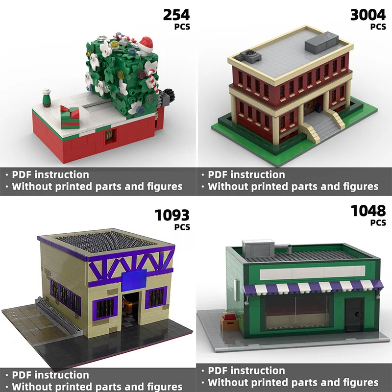 

Забавный ежедневный креативный подарок своими руками и классический американский дом — классические американские анимированные строительные блоки для создания них.