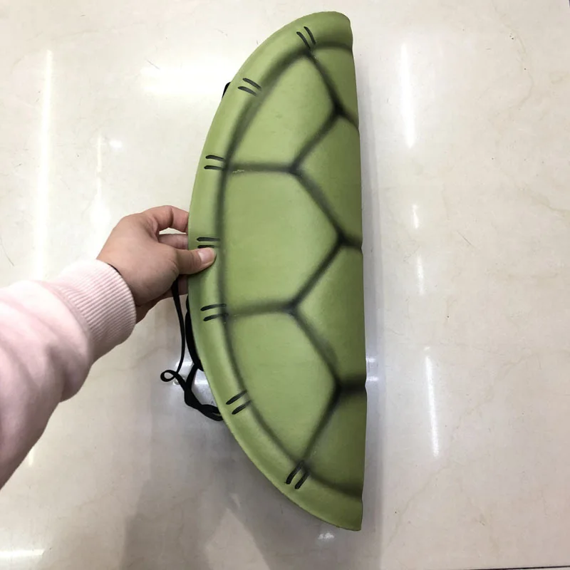 Conchas de tortuga de Halloween para niños y adultos, 2 piezas, Cosplay, simulación, conchas de tortuga, accesorios para fotos de rendimiento