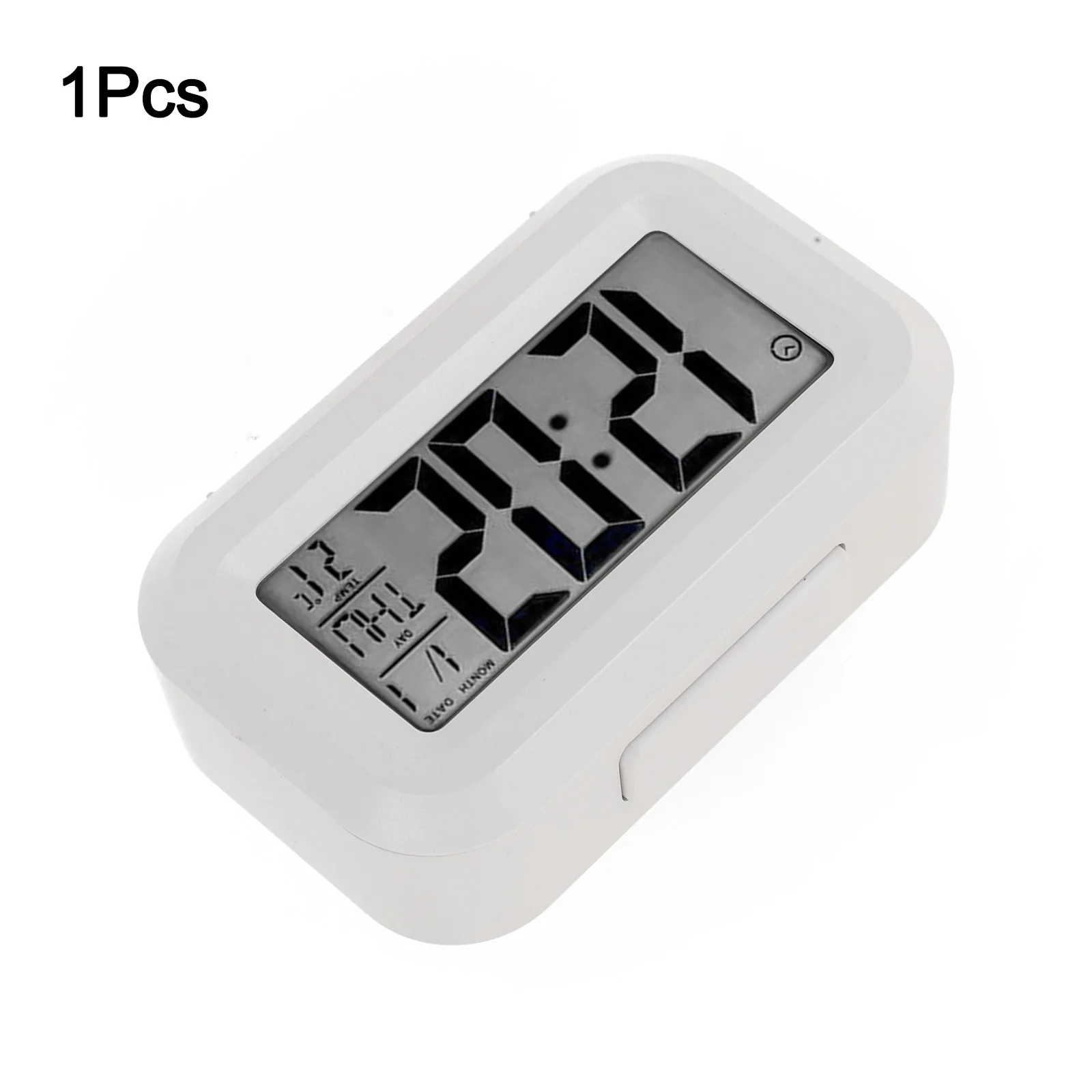 LED Digital Alarm Clock Electronic Screen Desktop Home Office Backlight Snooze Date And Temperature Display Desktop Clock