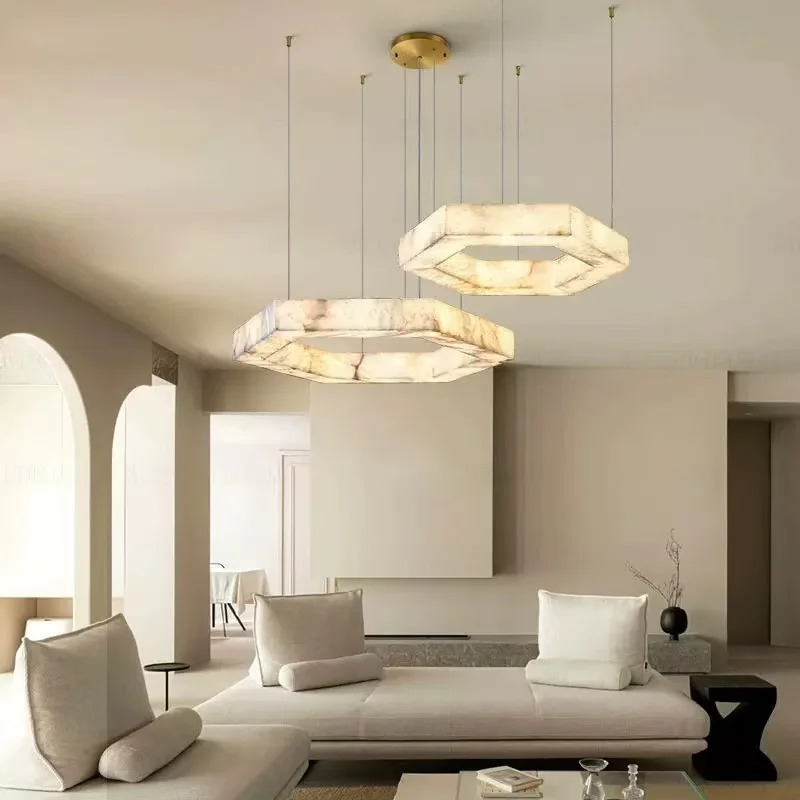 

Adjustable Height Chandelier Pendant Light lustre Ceiling Lamp Dimmable LED Customizable for Kitchen island Decoration