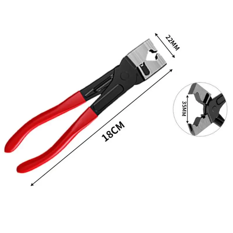 

Reinforced Hose Clamp Clamp with Lock Car Maintenance Tool Automotive Collar Crimping Pressure Clamp for Vehicles