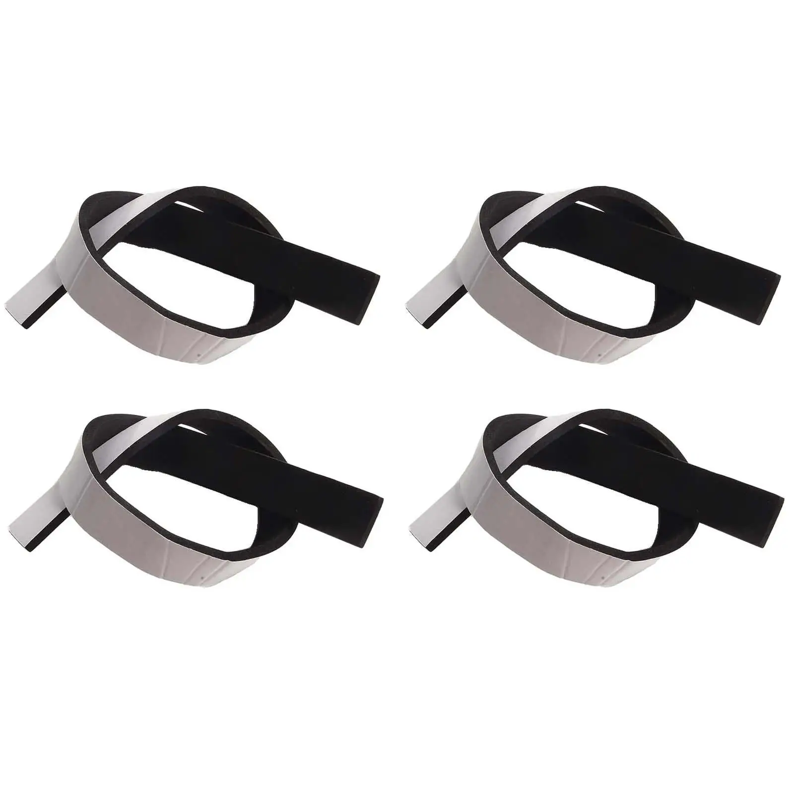 

4pcs Rubber Bumper Protection Strip For Neato 595/650/528/620 Robot Vacuum Cleaner Spare Parts Replacement Accessories