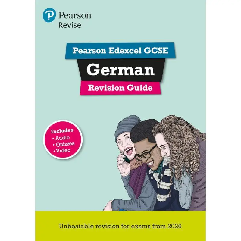 Pearson Revise Edexcel GCSE German Revision Guide Incl Audio Quiz  Video Content  For 2026 And 2027 Exams New Specification