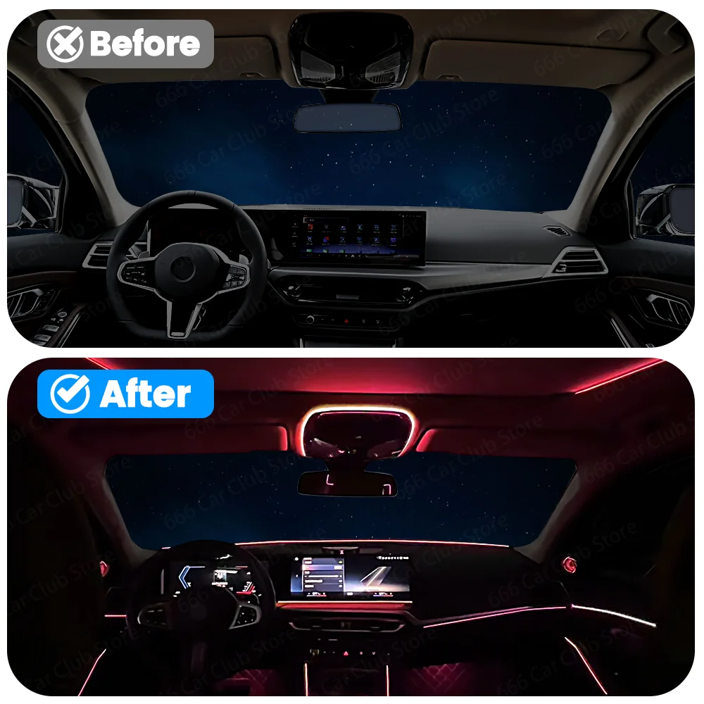 11 Colors Reading light Ambient Light Suitable For the Original Car BMW 2 3 4 5 6GT 7 8 Series G20 G30 G05 G06 G07 G01 G60 G70