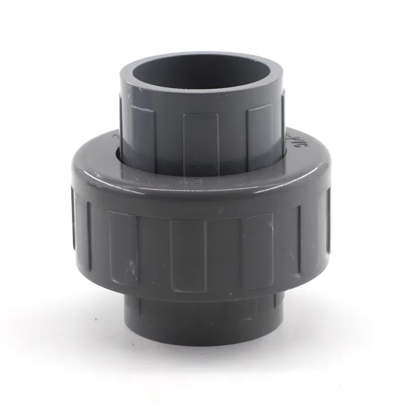 20-110mm PVC Union Connector Socket Joint Coupling Aquarium Garden Irrigation Hydroponic System Water Pipe Fittings