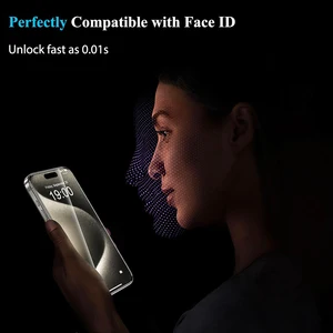 Temperierter Glasschriftenschutz für iPhone, Schutzfilm, 15, 14, 13, 12, 11 Pro Max, 6, 7, 8 Plus, X, XS, XR, 4PCS 12 Hauptverkauf Blackview Handy Billig - №12