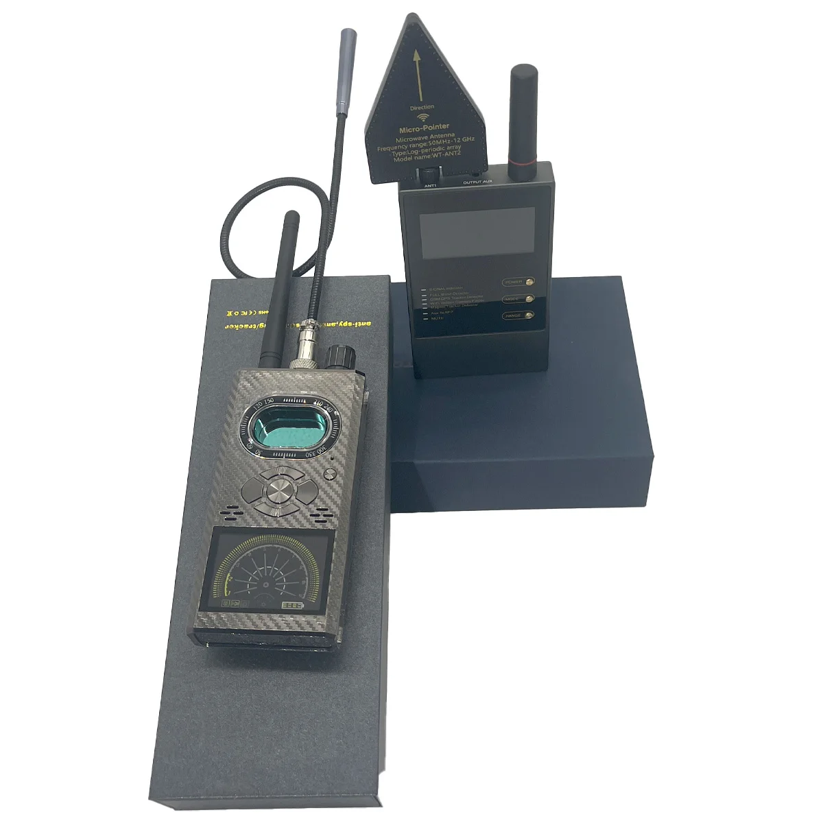 

Smart Privacy Scanner with Infrared Technology Magnetic Probe for GPS Trackers Red Dot Detection for Hidden Cameras Hotel Rooms