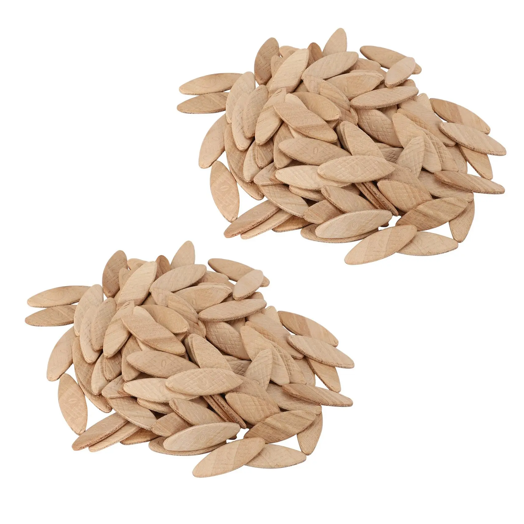 A04G-200Pcs No. 0 Assorted Wood Biscuits For Tenon Machine Woodworking Biscuit Jointer Woodworking Accessory