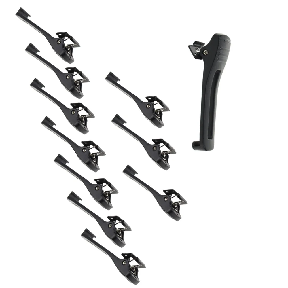 10PCS Original BAOFENG GT-3TP Walkie Talkie Belt Clip for Baofeng GT-3TP GT-3 GT3 Two-Way Radio Replacement Radio Belt Clip